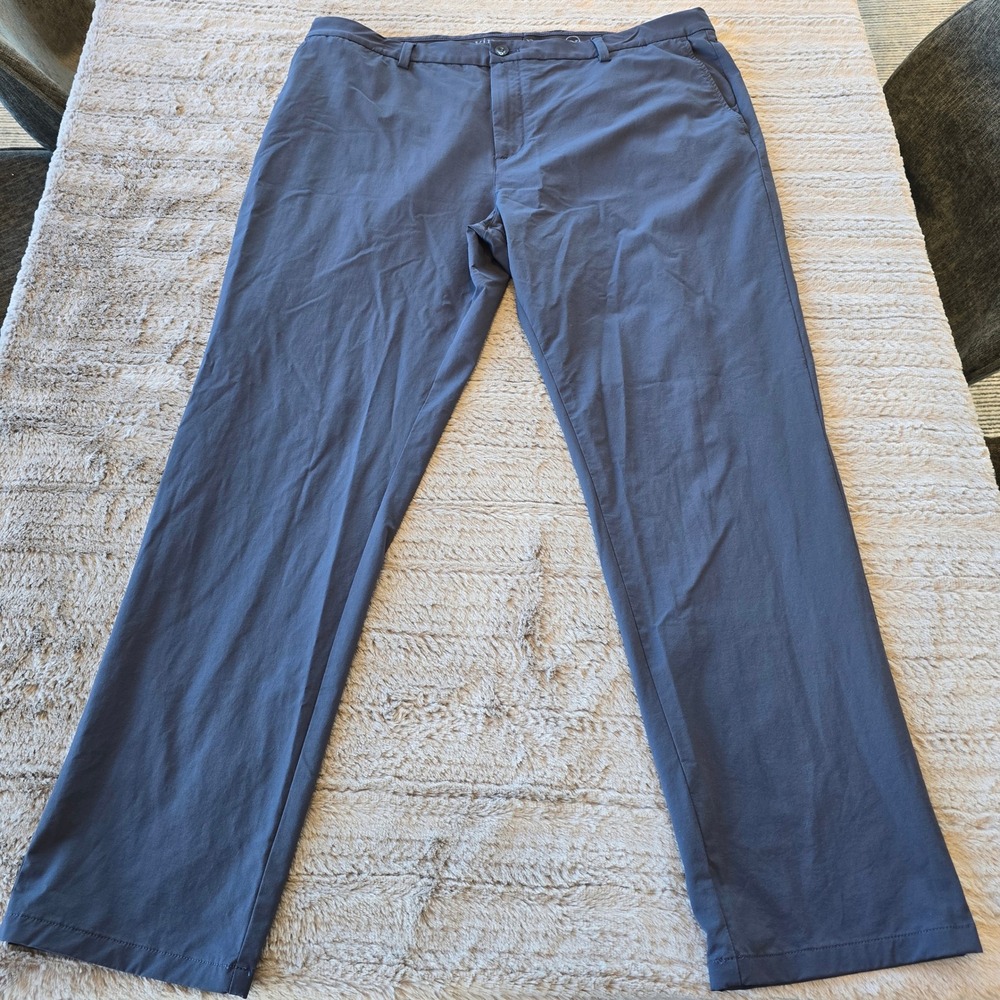 Vineyard Vines On The Go Pant Mens 42x32 Navy Blue Performance Chino 1P001021